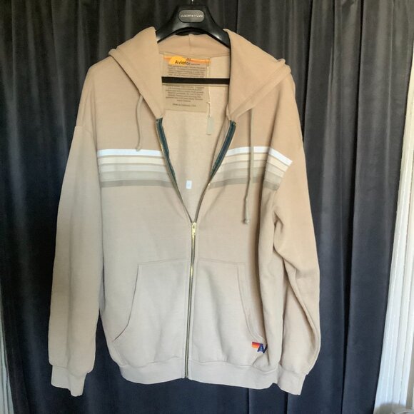 Aviator Nation 5 stripe hoodie - Picture 3 of 7